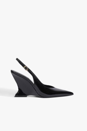 Siena Buckle Patent Leather Pump